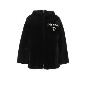 Prada Women Black Reversible Fur Coat